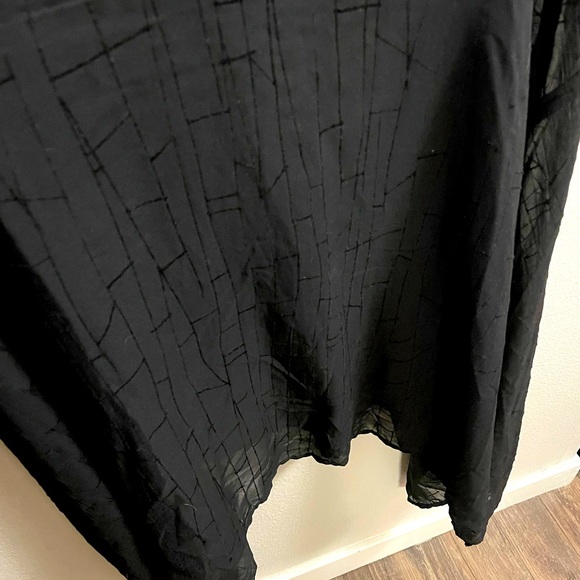 Beautiful black mesh maxi dress. - Picture 4 of 4